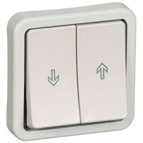 Opus 74 jalousiafbryder - lysegrå