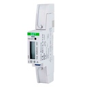 Bimåler / Elmåler KWH for din skinne 1F 45A LCD