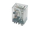 JQX-13F Heavy duty relæ - 12VDC / 10A, 2 x skifte (DPDT)