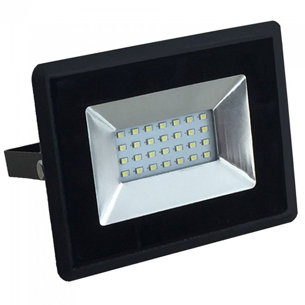 30W LED projektør 4000K 2550Lm sort