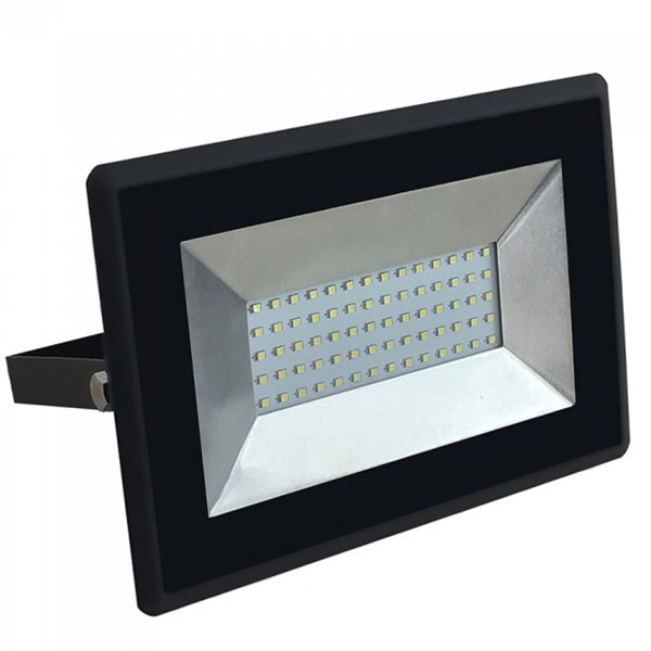 50W LED projektør 6500K 4250Lm sort
