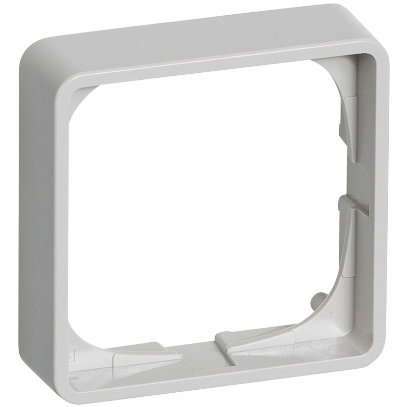 LK Fuga ramme Baseline 50 1m 14mm høj - lysegrå