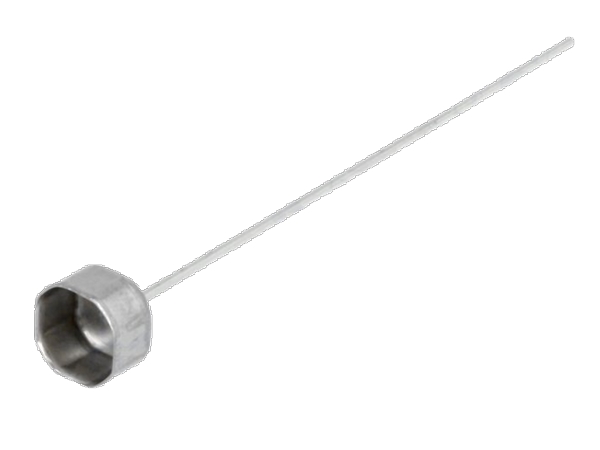 Sikringsholder - Ø5x20mm, aksial m. 40mm printben (1 stk.)