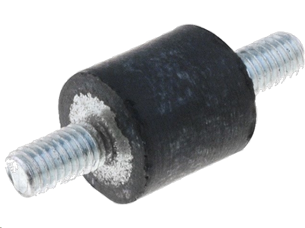Gummi vibrationsdæmper - M3, Ø8mm