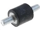 Gummi vibrationsdæmper - M3, Ø8mm