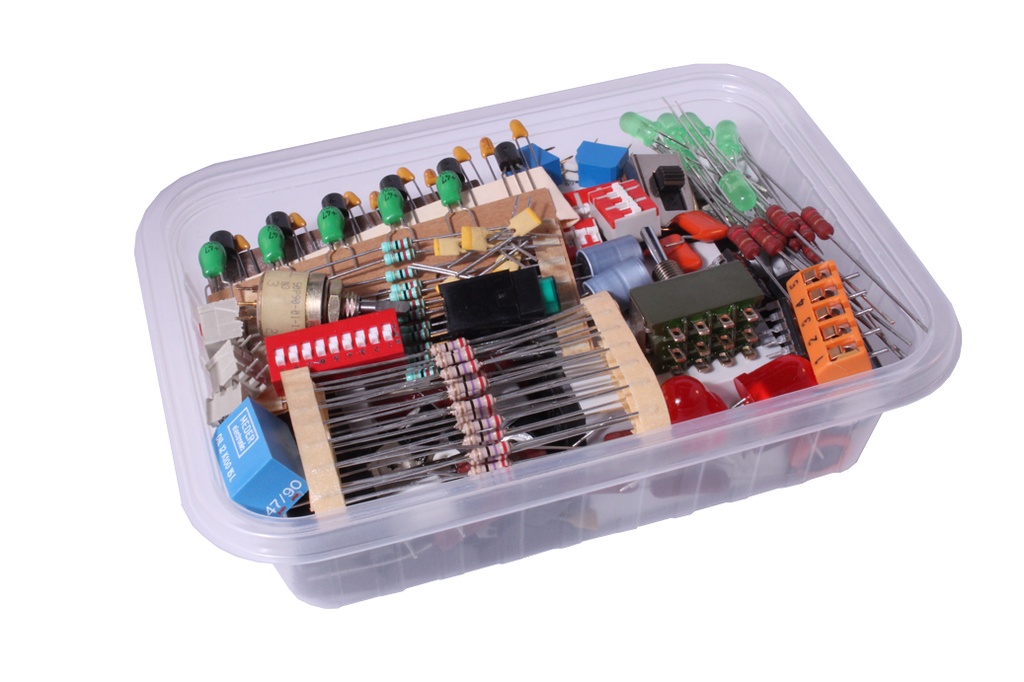 Elektronikkomponent lykkepakke (ca. 275g)