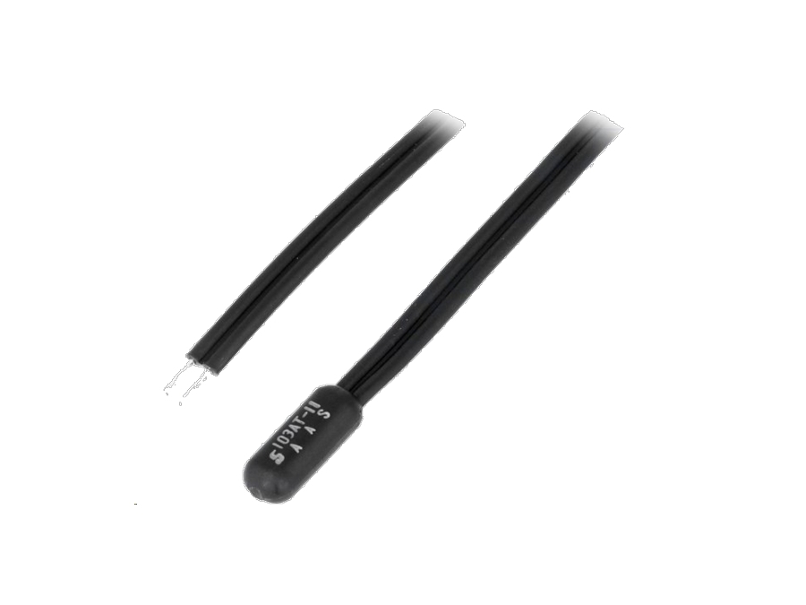 NTC temperatursensor - 10Kohm, Ø5 x 15mm (1,5m)