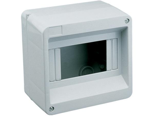 Gruppeafdækning - 6 modul DIN (140x135x90mm)