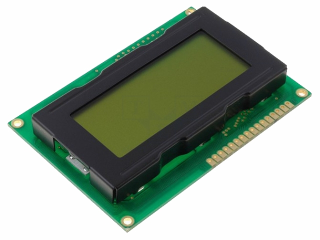 DEM16481SYH-LY LCD alphanumeric displays 16x4 60x87x13,5mm