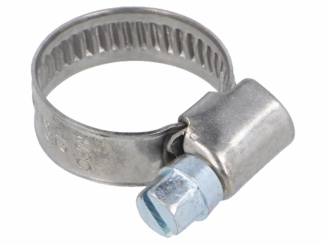 Slange-spændebånd - Ø12-22mm, B9mm, Stål