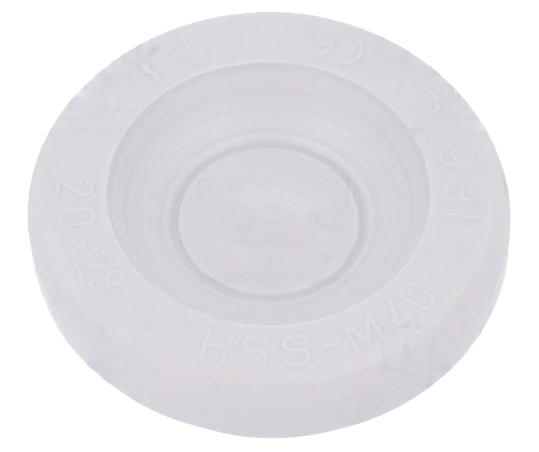 TPE kabelgennemføring - Ø20-28mm, IP67, Grå (M40 hul)