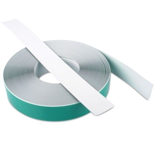Selvklæbende metaltape for magneter - 35mm, Hvid (metervare)