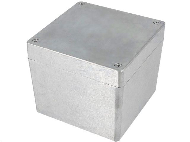 G137 aluminiumskabinet - IP65 (120x120x101mm)