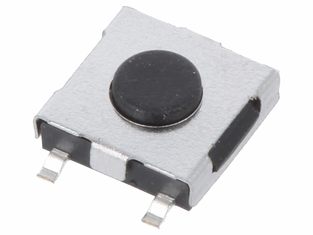 TACT mikrotrykkontakt - 4,6x4,6mm, H=1,5mm (SMD)