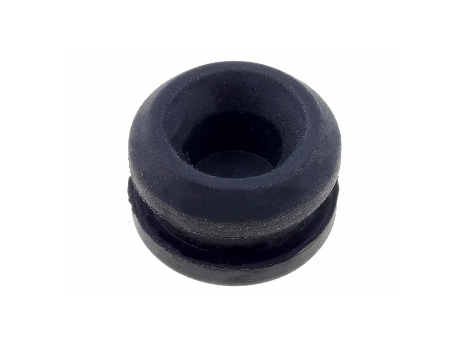 Gummi gennemføringstylle - Ø8mm indv. hul (m. skot)