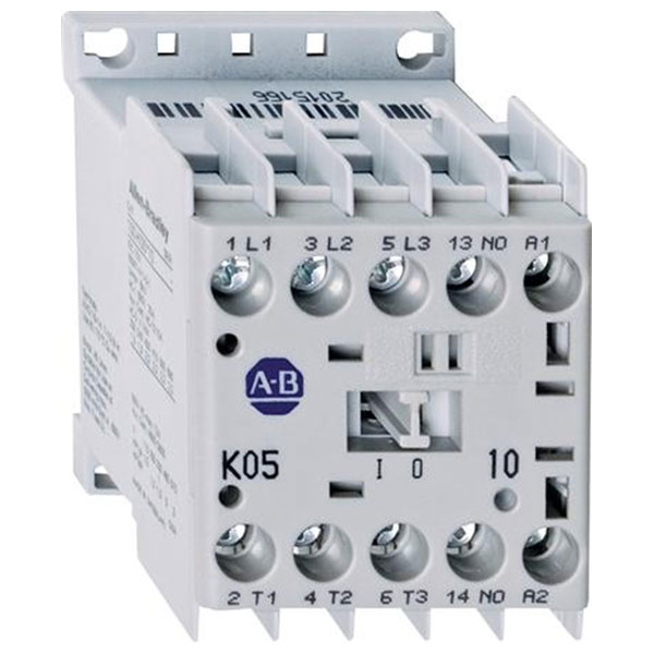 Minikontaktor 4kW 230V AC, 9A ved AC3, 3-pol NO