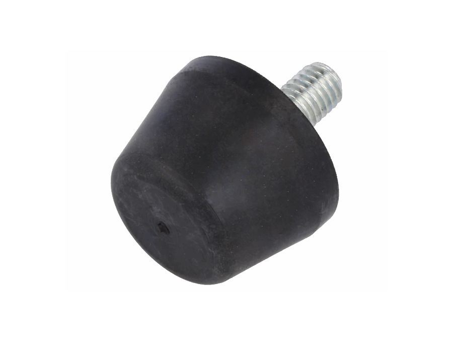 Vibrationsdæmp. gummifod - M8x16mm gevind, Ø32mm, konisk