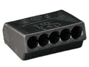Isoleret klemmekonnektor t. samledåse, 5-leder (1 stk.)