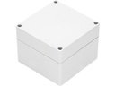 G387 plastkabinet - Mørkegrå, IP65 (120x120x90mm)