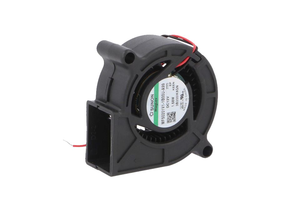 Centrifugal blæser - 50x50x20mm, 12Vdc 0,124A Vapo