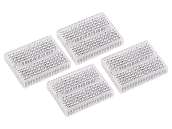 Mini breadboard sæt - 170 huller (4 stk.)