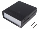 TEKO ABS kabinet - Sort (129x134x47mm)