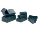 TEKO "sæbe" ABS kabinet - Sort (58x35x16mm)