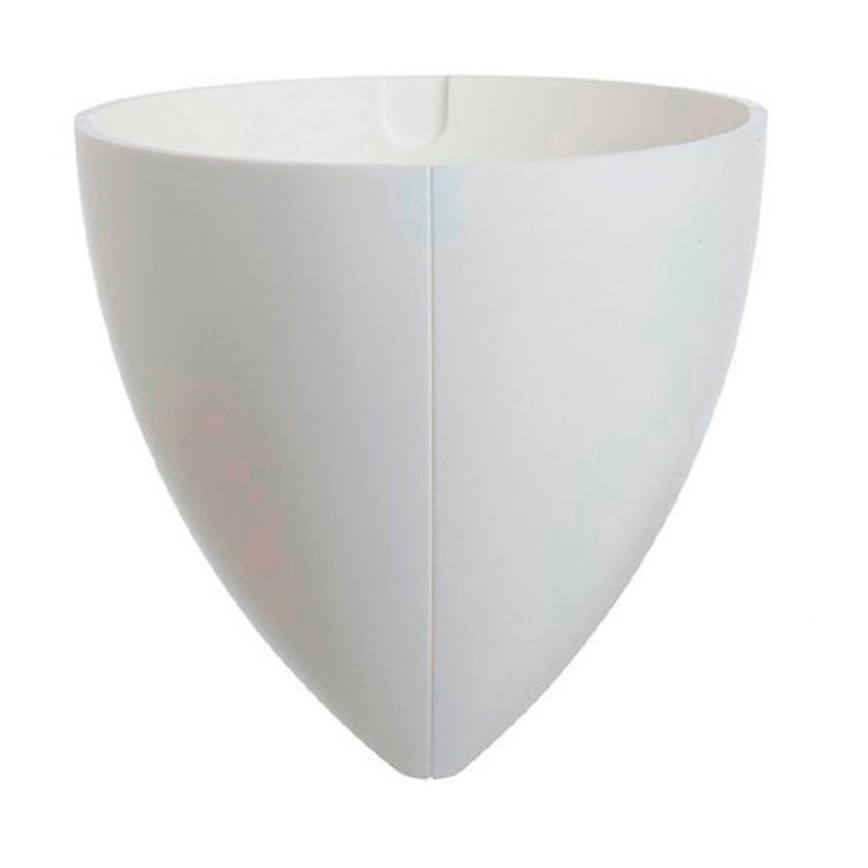 2-delt baldakin - hvid