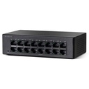 16 ports Ethernet switch 10/100 Mbps SF110D-16-EU