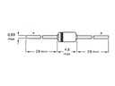 Zenerdiode - 10V / 1,3W ±5% (DO41)