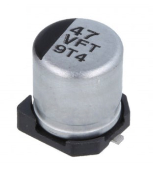 SMD elektrolytkondensator - 47uF / 35V, C hus (FT)