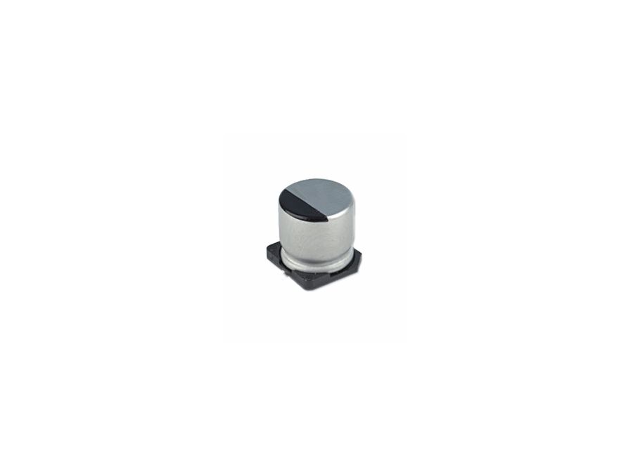SMD elektrolytkondensator - 100uF / 35V, G hus, 125°C (TG)