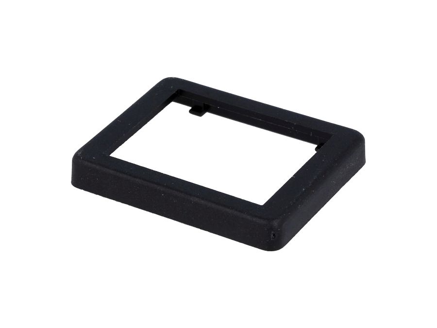 Ramme til vippekontakt - Sort