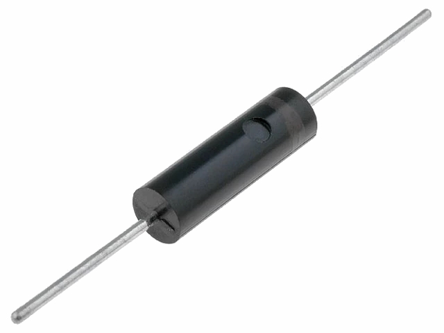Ensretterdiode - 12kV 0,5A Ifsm:30A (Ø7,3x22mm)