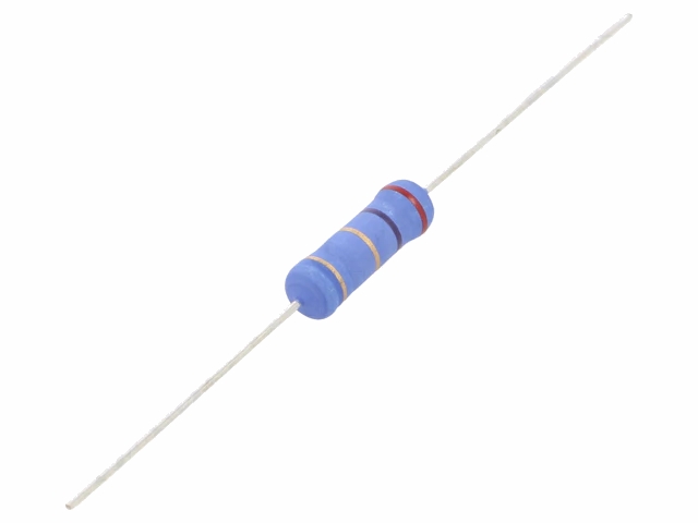 Metalfilmmodstand - 3,3ohm 3W, Ø5,5x16mm (±5%)