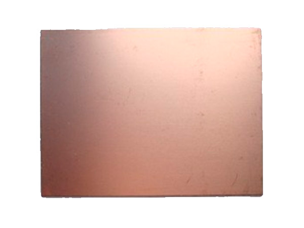 Glasfiber printplade - Dobbeltsidet kobberbelagt (10x15cm)