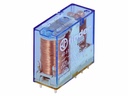 Vertikalt relæ - 12VDC 16A, 1 x skifte (SPDT), 8-ben (5mm)