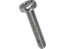 Maskinskrue, panhoved - M2x6mm, pozidriv PZ1 (25 stk.)