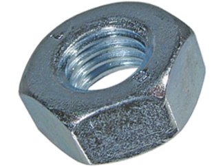 Møtrik, sekskantet - M10 x 8mm, HEX-17mm (10 stk.)