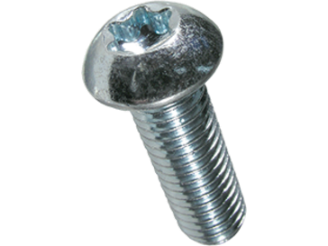 Maskinskrue, rundhoved - M3x25mm, TORX® T10 (20 stk.)