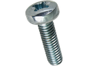 Maskinskrue, panhoved - M6x40mm, pozidriv PZ3 (10 stk.)