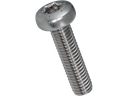 TORX maskinskrue, knaphoved - M4x20mm, TX20, A4 (25 stk.)
