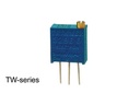 Multiturn trimmepotmeter - 2 Mohm lineær, 500mW, ±10% (TW)