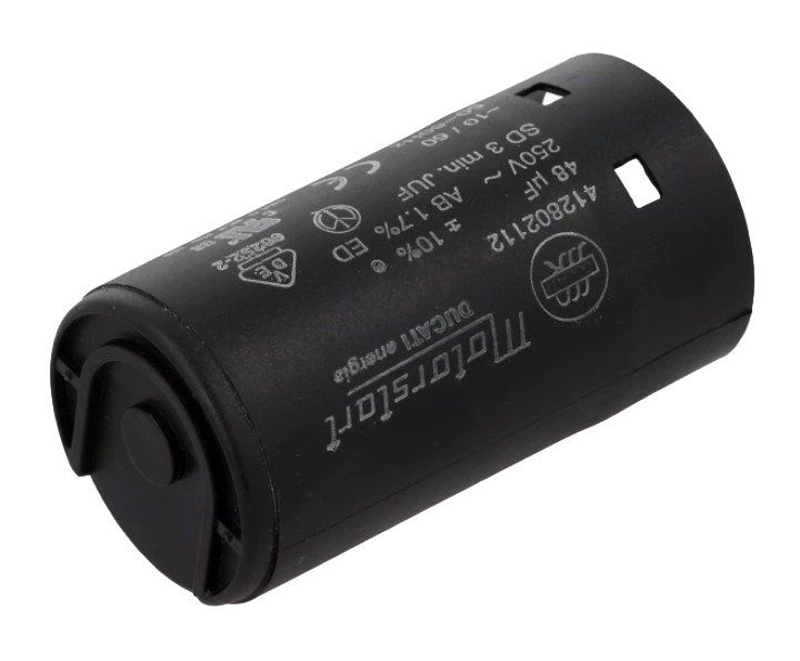 MOTOR start kondensator - 48uF 250V (Ø37x69mm)