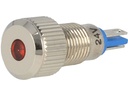LED panel kontrollampe - 24V, IP67, Orange (Ø8mm hul)