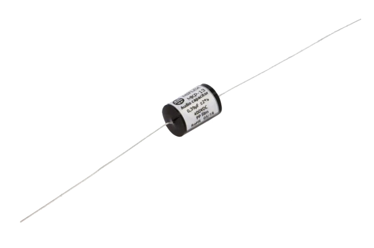 MKP13 Audio polypropylen kondensator - 0,39uF 400V, aksial