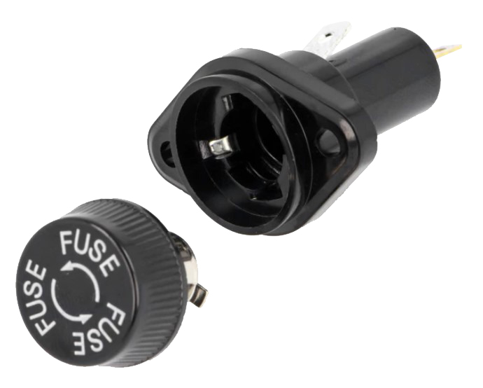 Sikringsholder - Ø10,3x38mm, Til kabinet, HQ (maks. 30A)