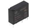 Miniature relæ - 12VDC / 5A, 1 x slutte (SPST-NO)