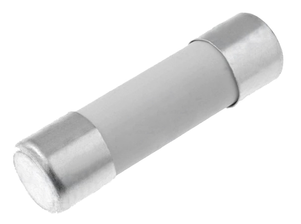 Keramisk sikring - Ø5x20mm, 10A / 250V, Flink