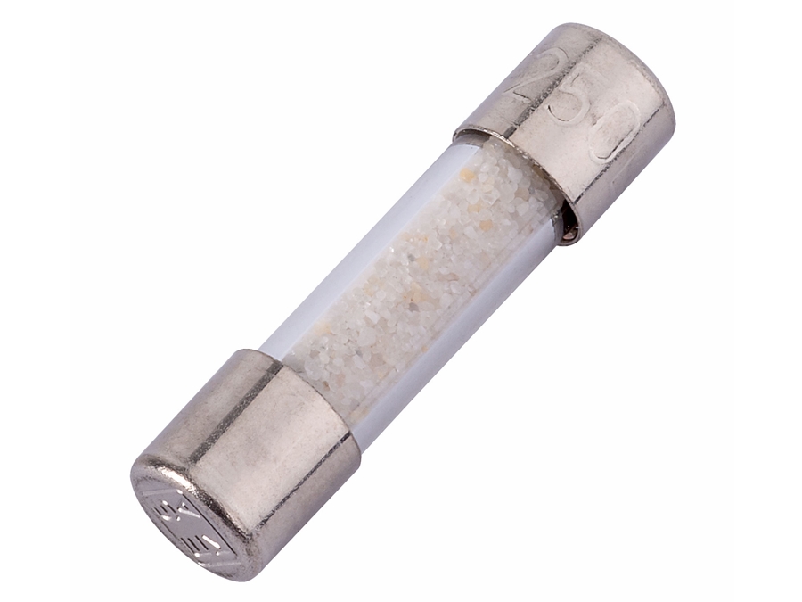Sikring - Ø5x20mm, 10A / 250V, Træg
